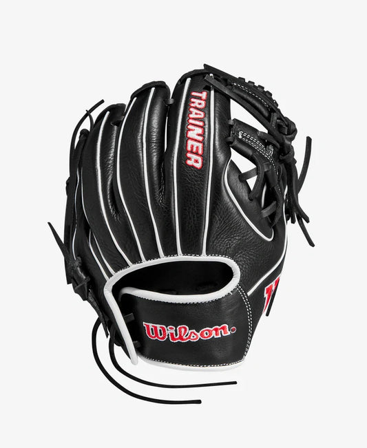 Wilson Trainer 10” Infield Black Infield Training Glove