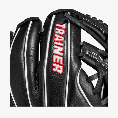 Wilson Trainer 10” Infield Black Infield Training Glove