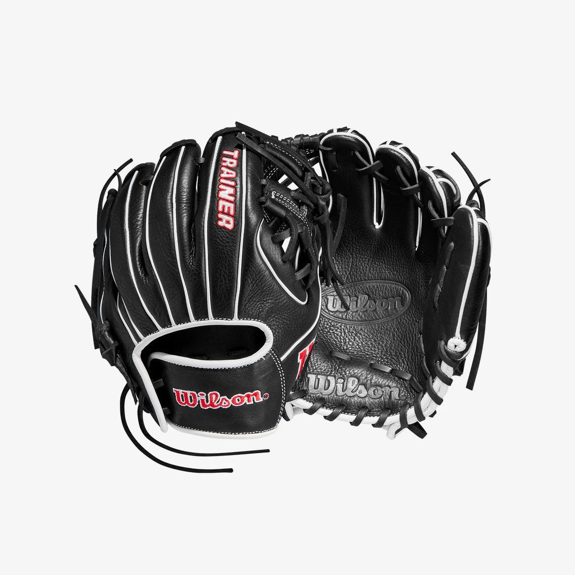 Wilson Trainer 10” Infield Black Infield Training Glove