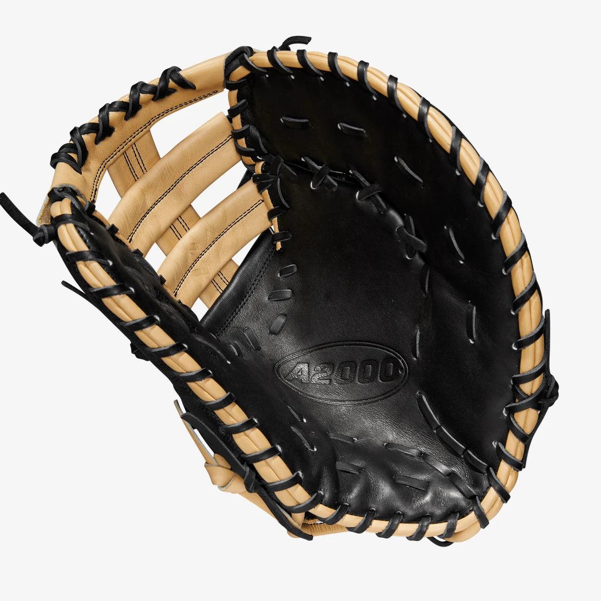 Wilson A2000 12.5” First Base Mitt Black Blonde