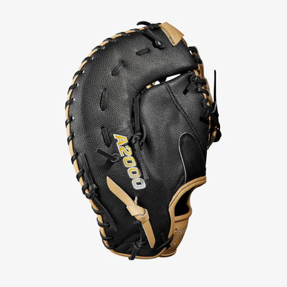 Wilson A2000 12.5” First Base Mitt Black Blonde