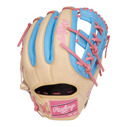 Rawlings Heart Of The Hide 11.5'' Baby Blue Pink Baseball Glove PROR314-32CCB