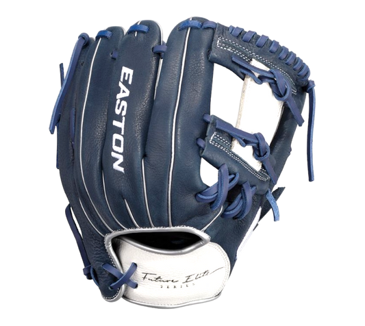 Easton Youth Future Elite 11” Blue White Baseball Glove