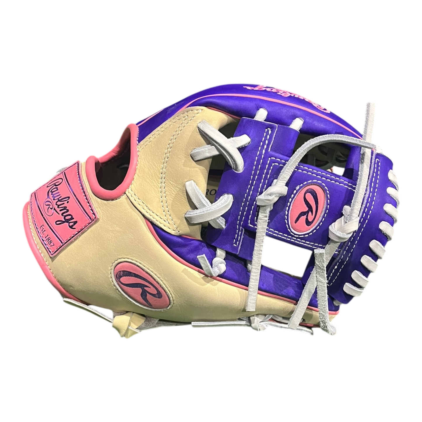 Rawlings Exclusive 11.5” I-Web Purple Pink Blonde Glove