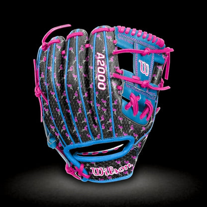 Wilson A2000 Flamingo Print Snakeskin 11.50” Baseball Glove