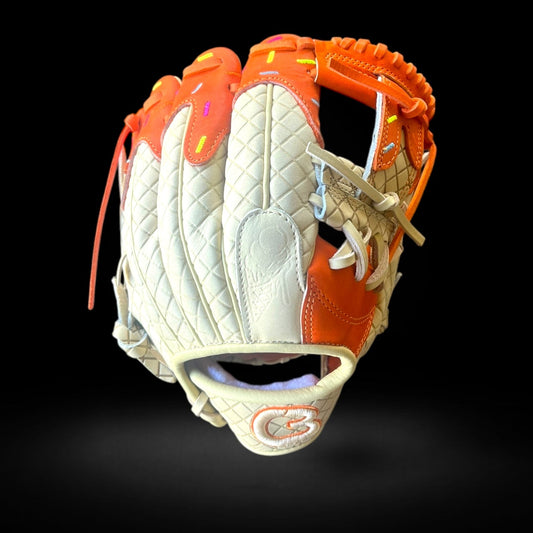 CB Ice Cream Series Orange 11.5” I-Web Infield Baseball Glove