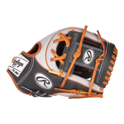 Rawlings Heart of the Hide 11.5" I-Web Gray Black Brown ContoUR Baseball Glove PROR234U-2DS