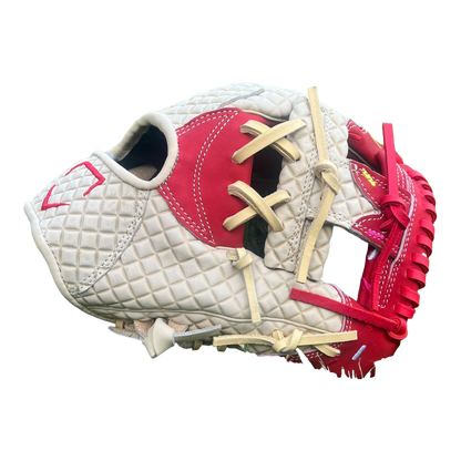 Custom Ballgloves Red Ice Cream Baseball Glove 11.5” I-Web Infield