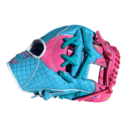 CB Youth Ice Cream Glove 11.5” I-Web Pink Cone Baby Blue Drip