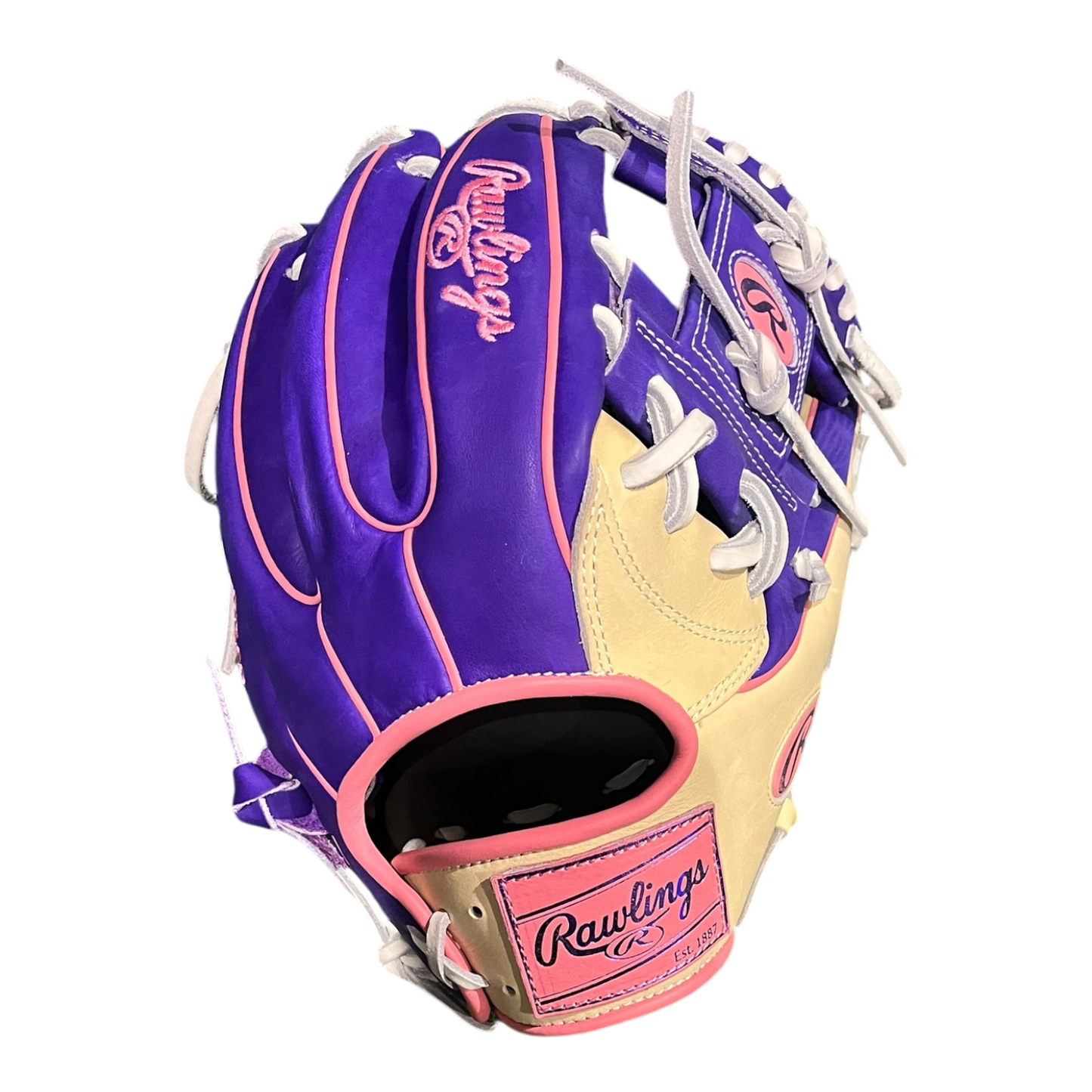 Rawlings Exclusive 11.5” I-Web Purple Pink Blonde Glove