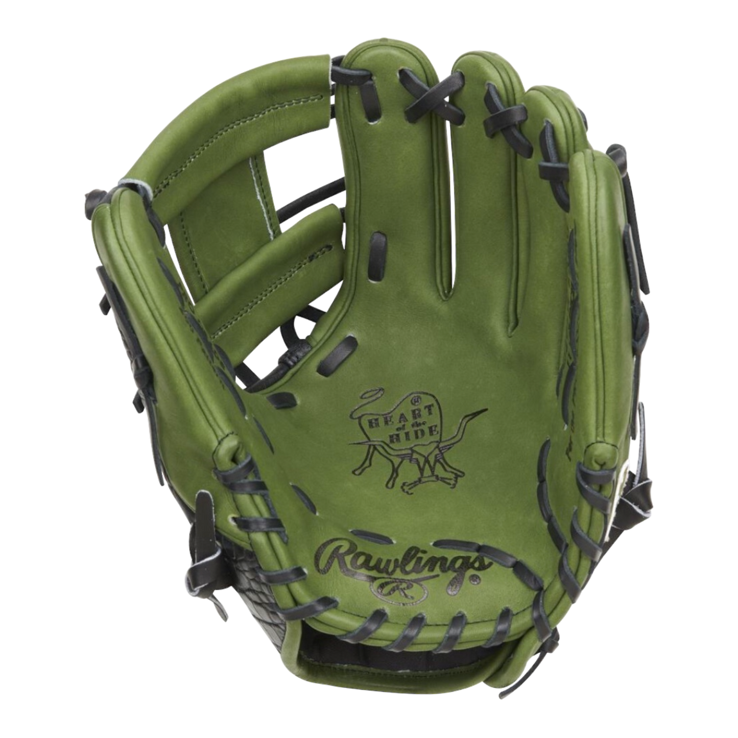 Rawlings Color Sync 8.0 PRO204W-2XMG  HOH 11.5” Croc Military Green I-Web Glove