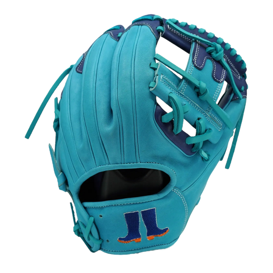 Riley John’s Blue Boot Foundation 11.5” I-Web Baby Blue Navy Baseball Glove