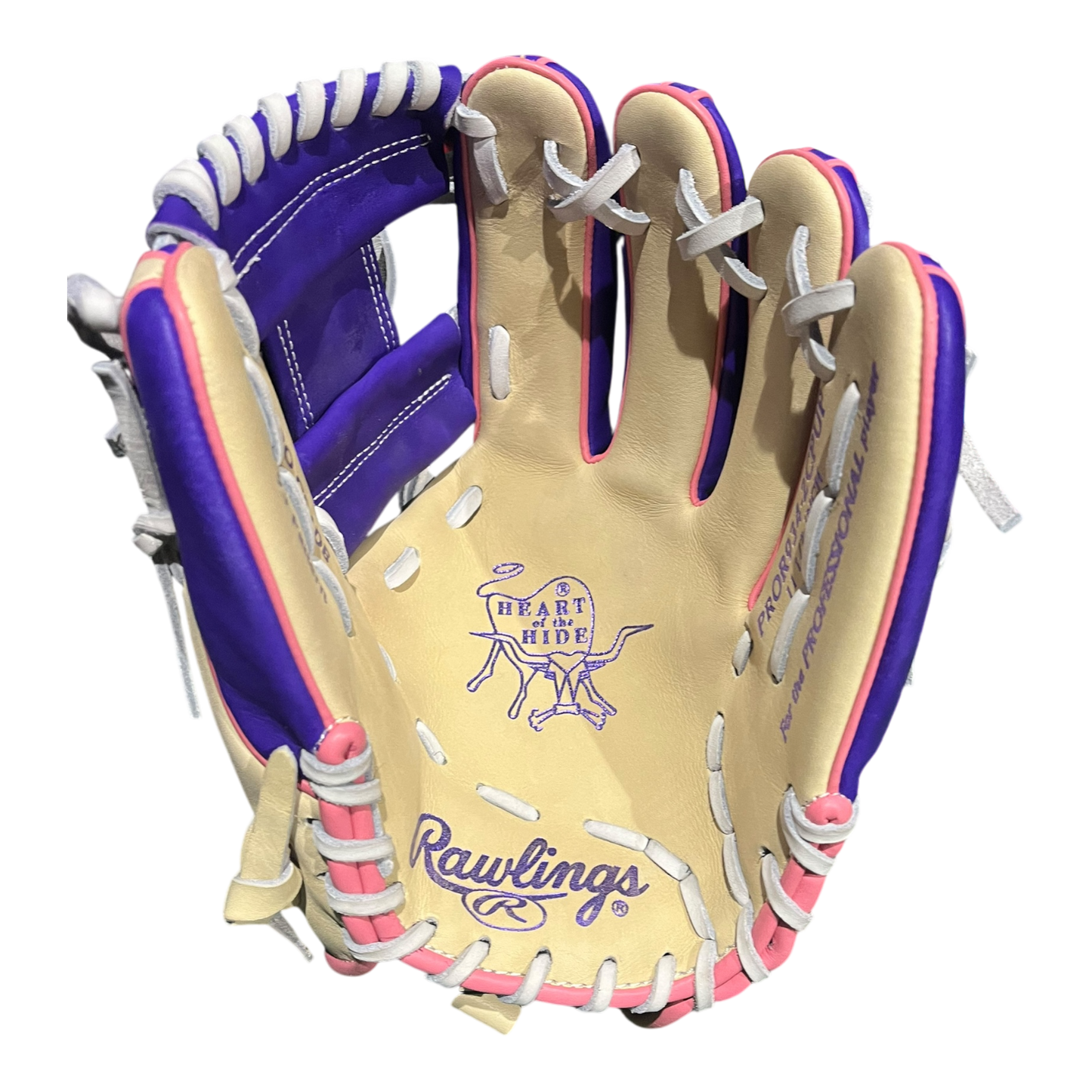 Rawlings Exclusive 11.5” I-Web Purple Pink Blonde Glove