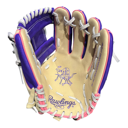 Rawlings Exclusive 11.5” I-Web Purple Pink Blonde Glove