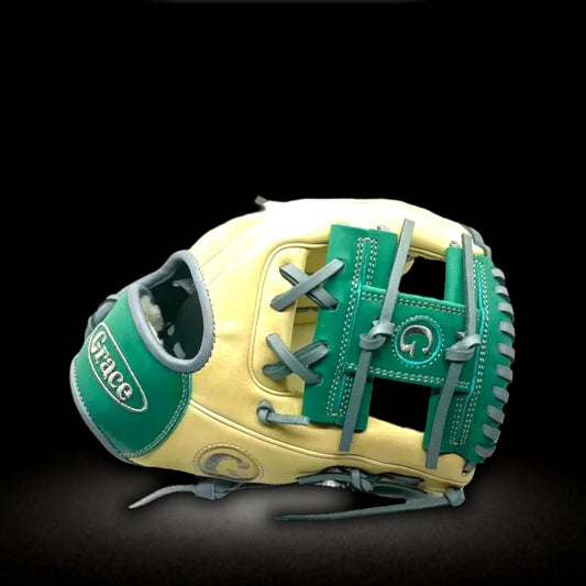 Grace Glove Co 11.25” In Blonde Green Infield I Web Glove