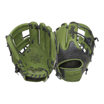 Rawlings Color Sync 8.0 PRO204W-2XMG  HOH 11.5” Croc Military Green I-Web Glove