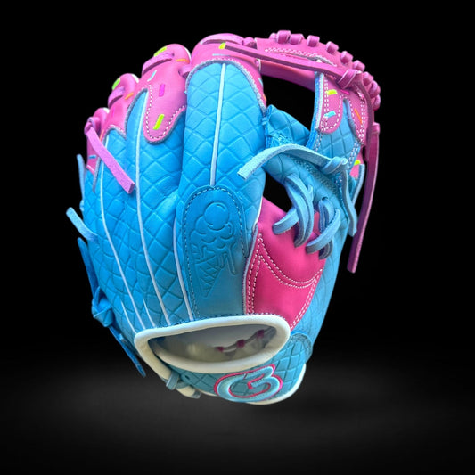 CB Youth Ice Cream Series 11” Pink Baby Blue I-Web Baseball Glove