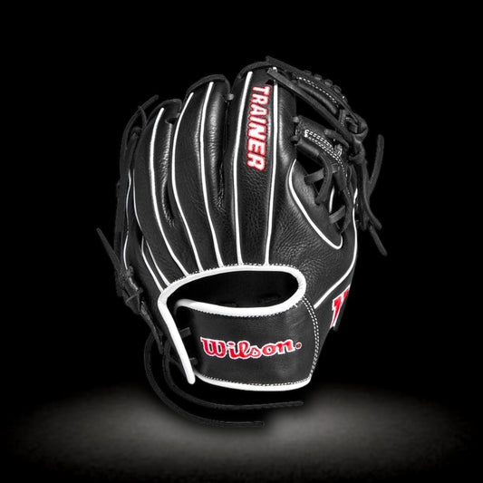 Wilson Trainer 10” Infield Black Infield Training Glove