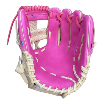 Custom Ballgloves 11.5” I-Web Ice Cream Baseball Glove Pink Blonde