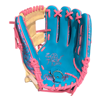 Rawlings Exclusive 11.5” Wing Tip I-Web Purple Pink Blonde Glove