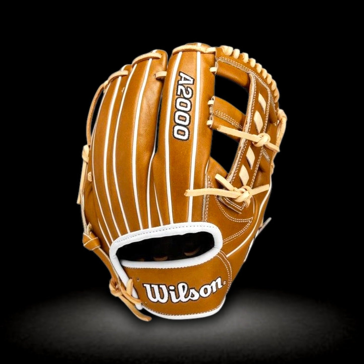 Wilson A2000 11.5” Laced Cross Web Brown Infield Glove