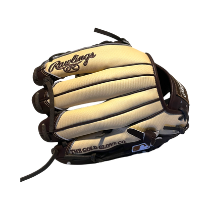 Rawlings Custom 11.50" Inch Modified Trapeze Blonde Speed Shell Brown Heart of the Hide Pitcher Infield Glove