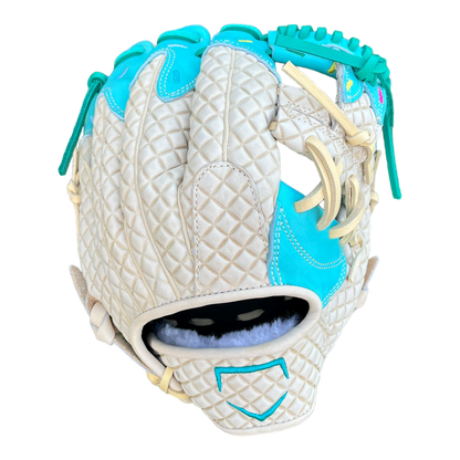 Custom Ballgloves Mint Ice Cream Baseball Glove 11.5” I-Web Infield