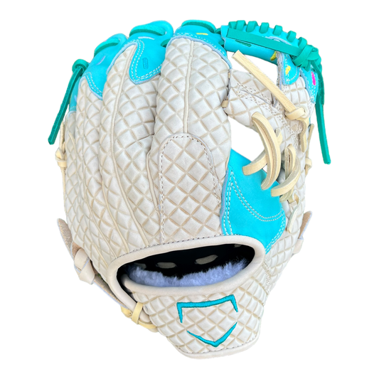 Custom Ballgloves Mint Ice Cream Baseball Glove 11.5” I-Web Infield