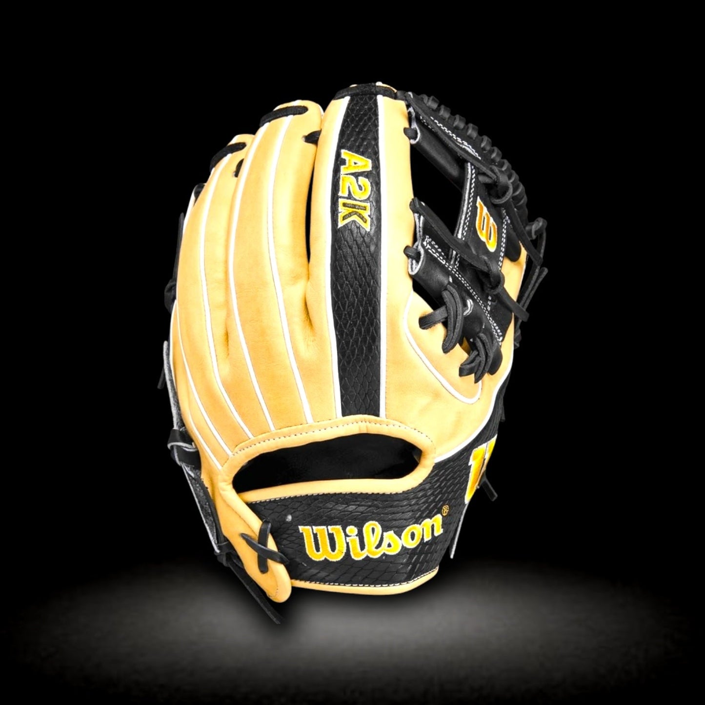 Wilson A2K 11.5” WBW101373115 I-Web Blonde Black Infield Glove