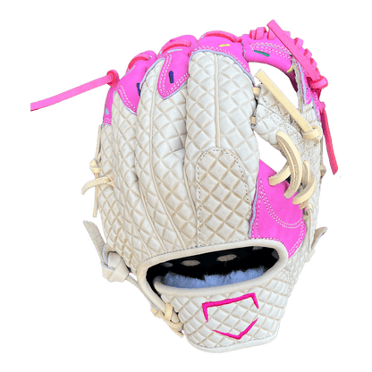 Custom Ballgloves Pink Ice Cream Baseball Glove 11.5” I-Web Infield