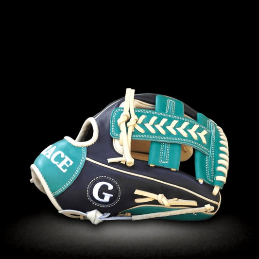 Grace Glove Co 11.50” In Green Black Blonde Infield OG Web Glove