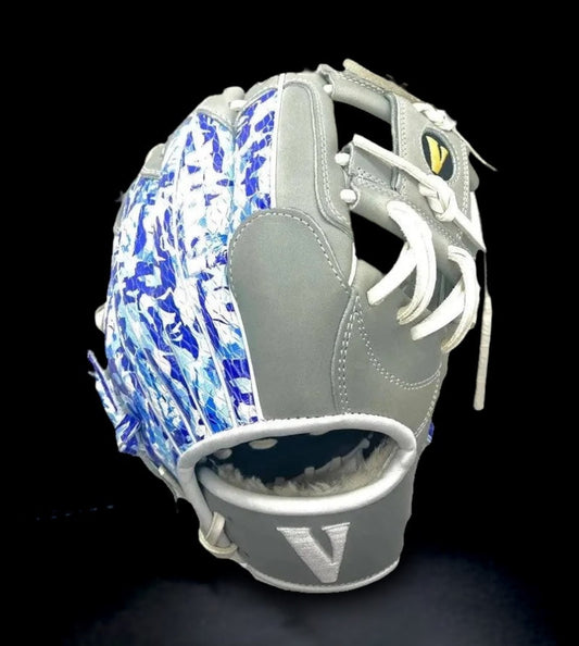 Vinci Optimus Series I-Web RHT 11.5” Inch Blue Snake Skin Glove