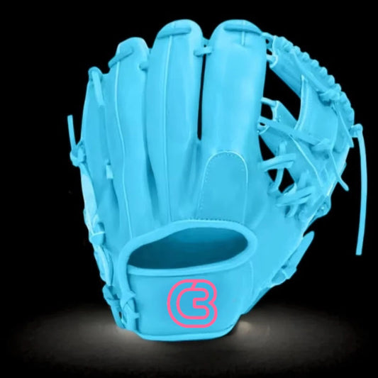 CB Motivation Series “Empty The Tank!” 11.5” I-Web Baby Blue Pink Baseball Glove