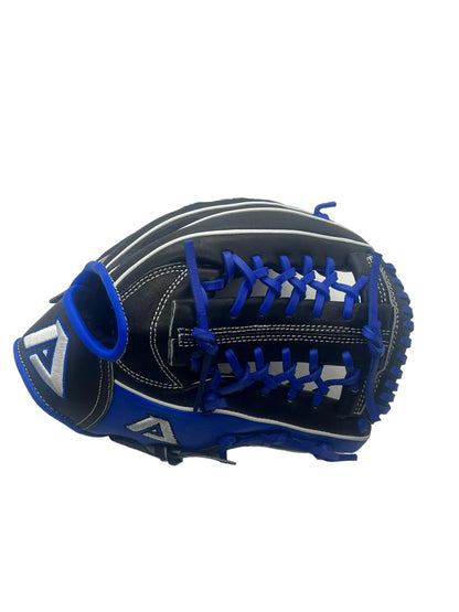 Akadema 2024 Torino Series 11.5” Inch Blue Black I Web Infielders Glove - CustomBallgloves.com