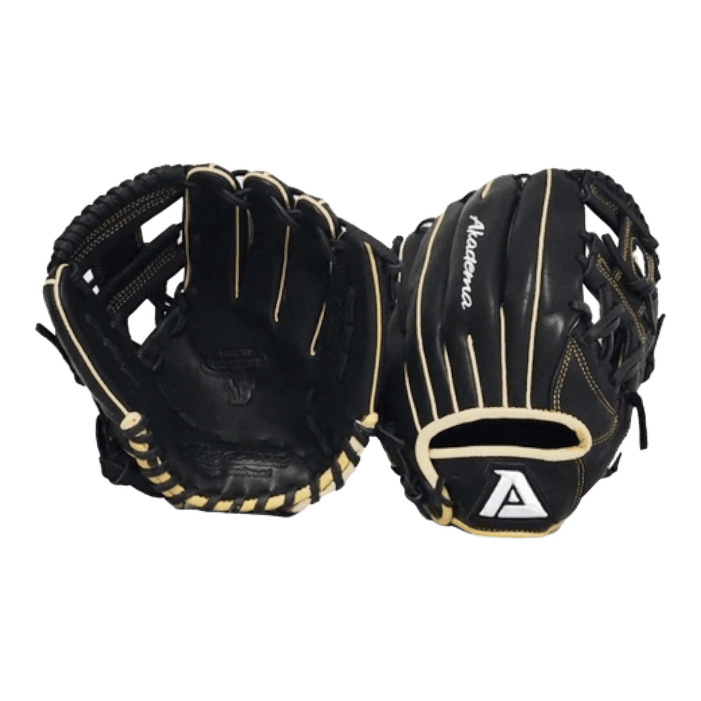 Akadema Youth PEL Series PEL992 11.5” Inch Black I Web Infielders Glove - CustomBallgloves.com