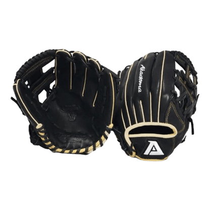 Akadema Youth PEL Series PEL992 11.5” Inch Black I Web Infielders Glove - CustomBallgloves.com