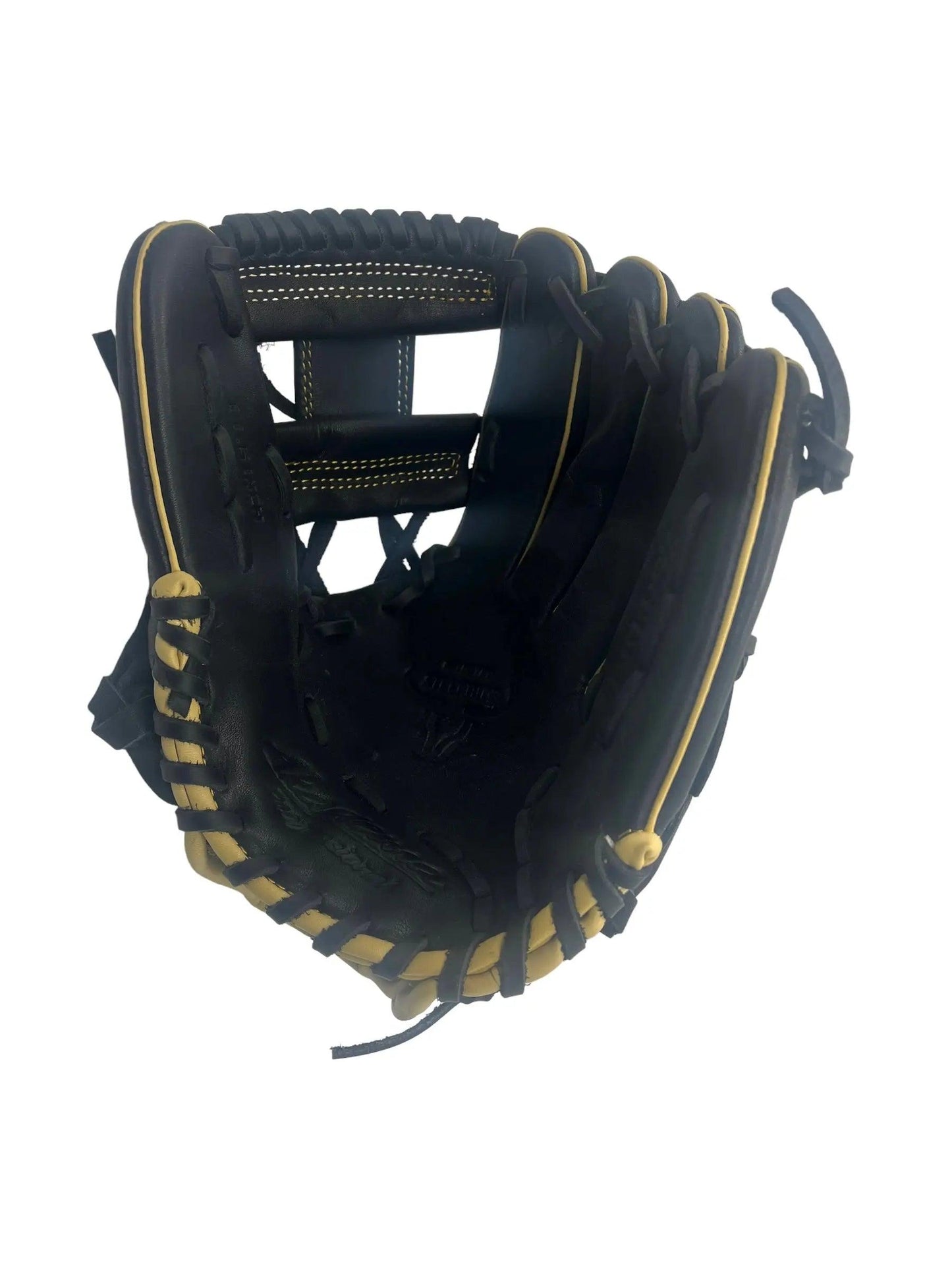 Akadema Youth PEL Series PEL992 11.5” Inch Black I Web Infielders Glove - CustomBallgloves.com