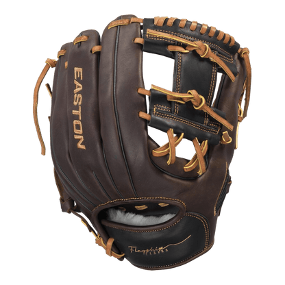 Easton Flagship Series 11.5” I-Web Brown Black Infield Glove - CustomBallgloves.com