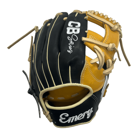 Emery CB Series 11.5" Inch I Web Black Brown Blonde Infield Glove - CustomBallgloves.com