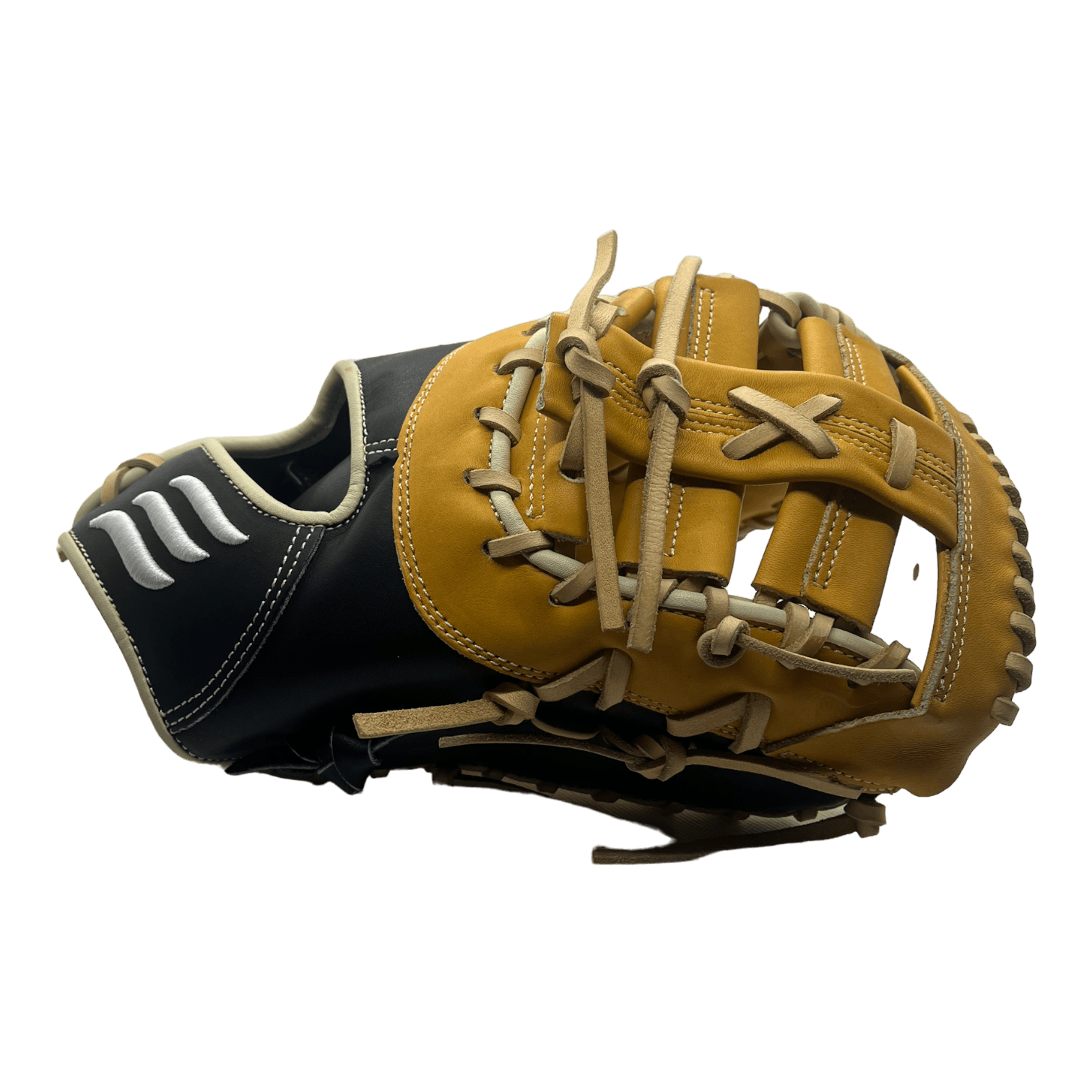 Emery CB Series 13” Inch Black Brown Blonde First Base Mitt - CustomBallgloves.com