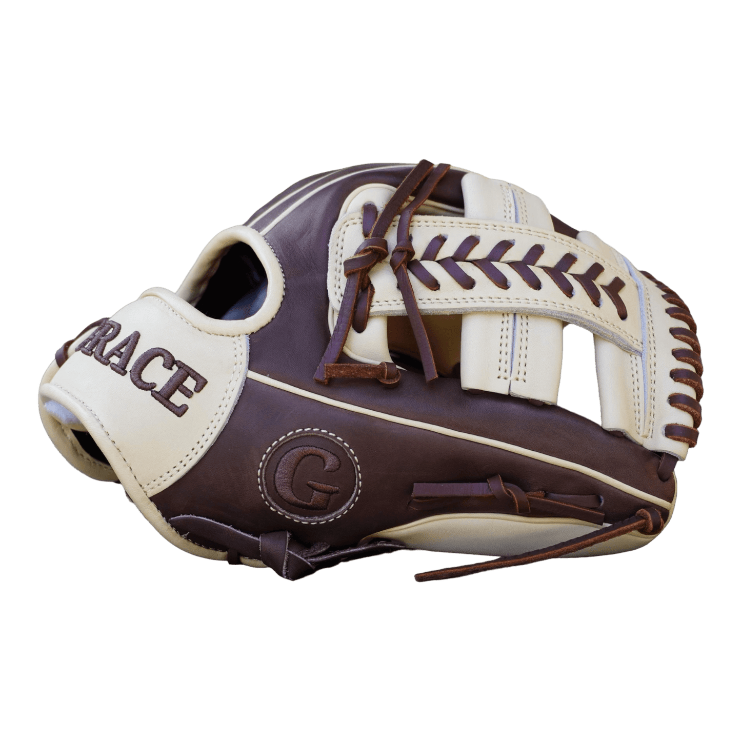 Grace Glove Co 11.50” In Blonde Brown Infield OG Web Glove - CustomBallgloves.com