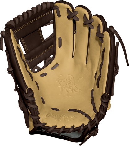 Rawlings Custom 11.50" Inch I-Web Blonde Speed Shell Brown Heart of the Hide Infield Glove - CustomBallgloves.com