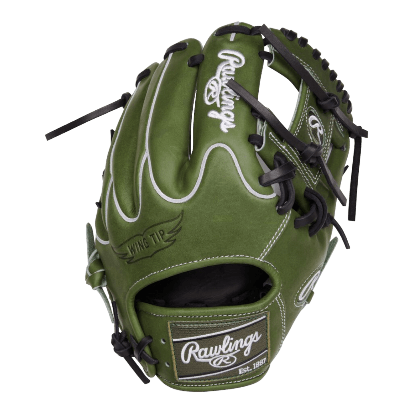 Rawlings HOH Military Green 11.5” Infield Glove - CustomBallgloves.com