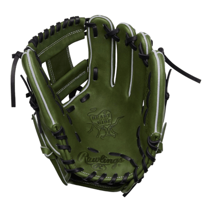 Rawlings HOH Military Green 11.5” Infield Glove - CustomBallgloves.com