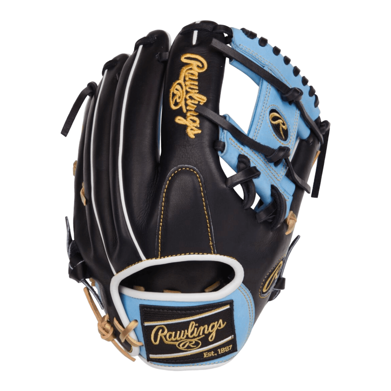 Rawlings HOH R2G 11.75” Baby Blue Infield Glove - CustomBallgloves.com