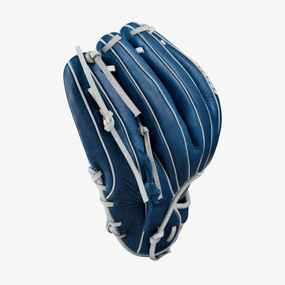 Wilson A1000 DP15 11.5 Blue Baseball Glove - CustomBallgloves.com