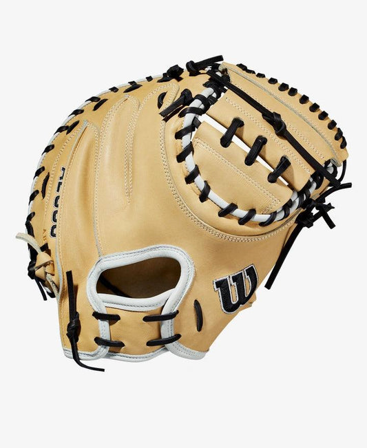 Wilson A2000 33” Blonde WBW10011533 Catchers Mitt - CustomBallgloves.com