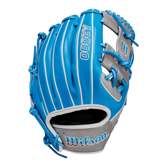 Wilson A2000 Autism Speaks 1786 11.5” Baby Blue Infield Glove - CustomBallgloves.com