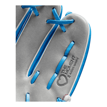 Wilson A2000 Autism Speaks 1786 11.5” Baby Blue Infield Glove - CustomBallgloves.com