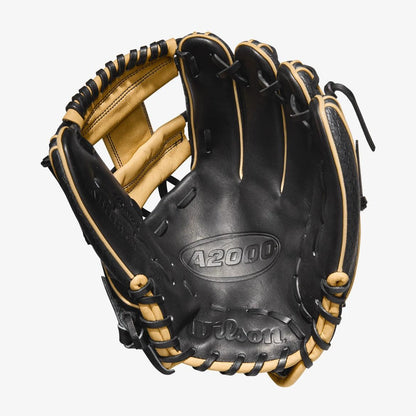 Wilson A2000 KBH13 11.75" Black Infield Baseball Glove - CustomBallgloves.com